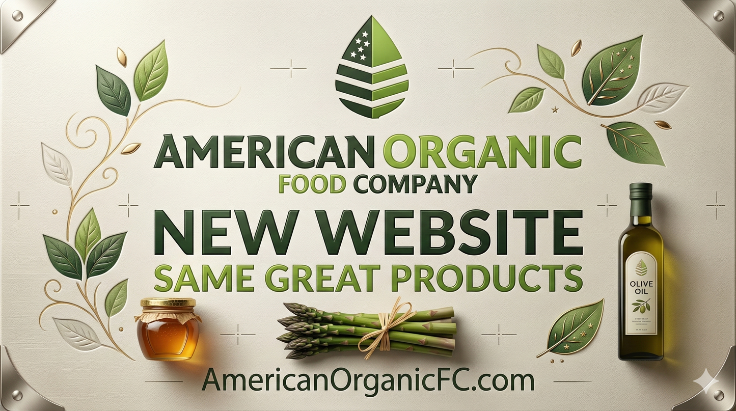 New Website American Organic Food Company