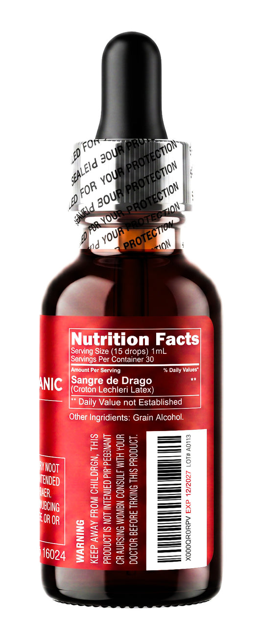 Raw Garden Dragon's Blood Original,100% Peruvian