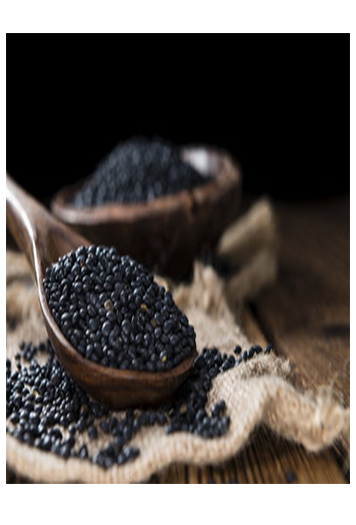 Rawseed Organic Black Lentils 10 Lbs* 1 Pack