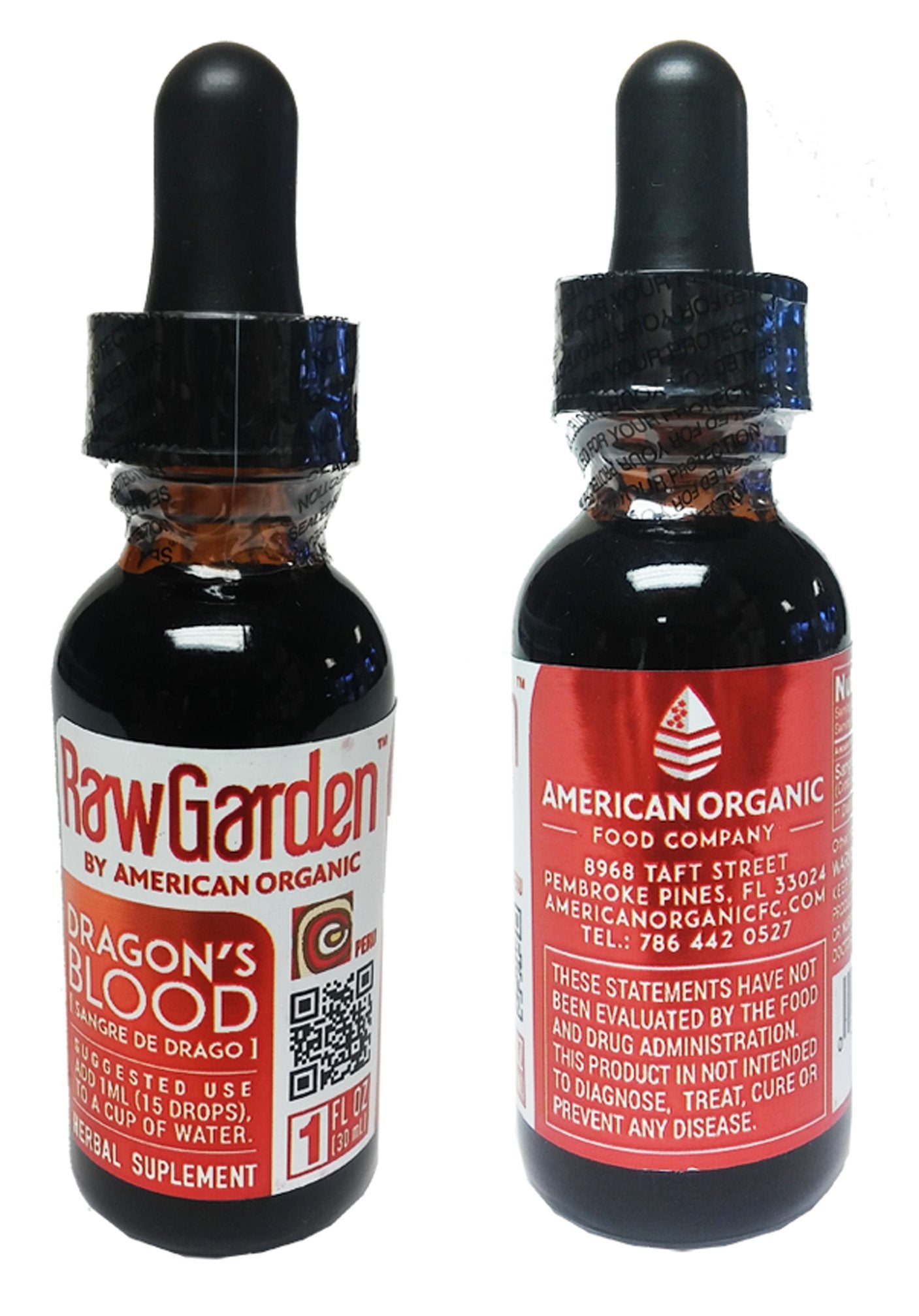 RawHarvest Dragon's Blood Original, 1 oz 3 Pack ( Sangre de Grado or Drago)