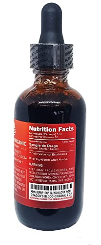 Raw Garden Dragon's Blood Original,100% Peruvian