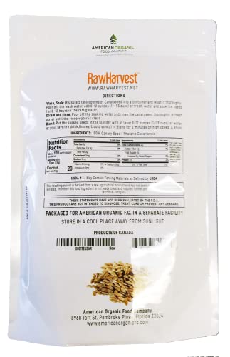 Raw Garden Canary Seed (Alpiste)
