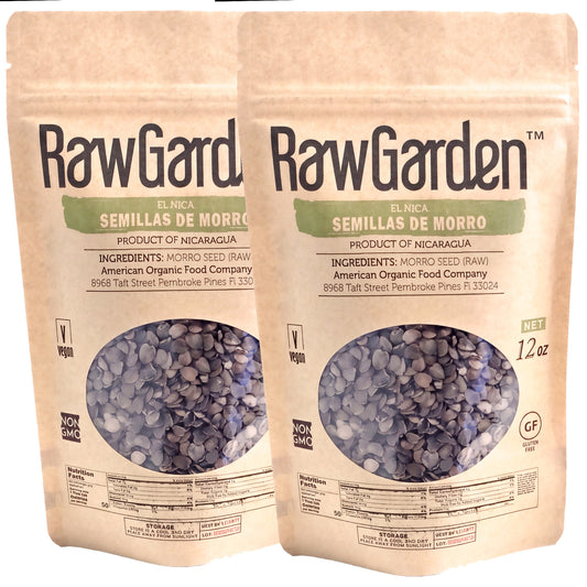 Raw Garden Raw Morro Seeds | Semilla de Jicaro | 12 oz 2 Pack