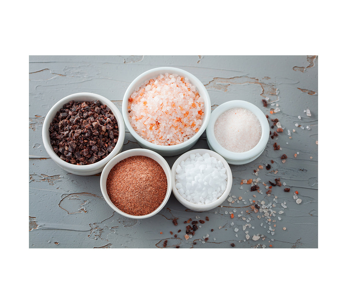 RawHarvest Himalayan Pink Salt Fine 1 Lb 5 Pack