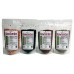 Raw Garden 4 Pack (8 oz Each) Hawaiian Black Lava, Red Alea, Green Bamboo, & Himalayan Pink Coarse Salt Gourmet Variety Out of Stock