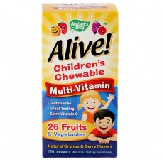 Alive Children's Chewables Multivitamins 120 Chewable Tablets 2 Pack Out of Stock