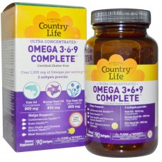 Omega 3-6-9 Complete 1,500 mg 180 Softgels Out of Stock